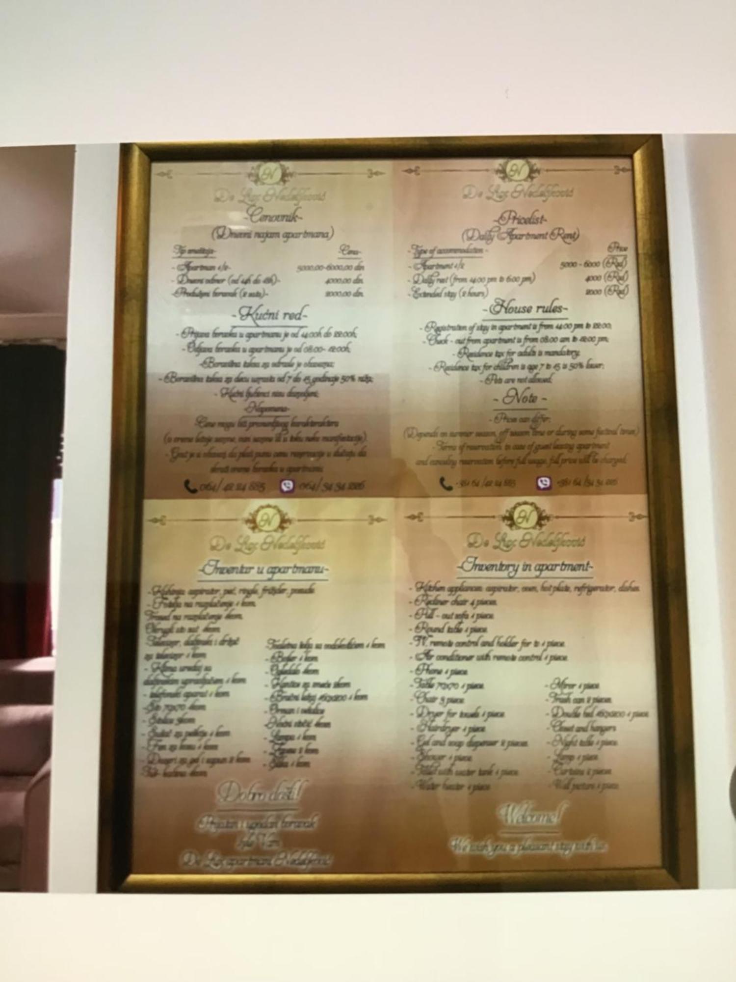 Aparthotel De Lux Nedeljkovic Jagodina Exteriér fotografie
